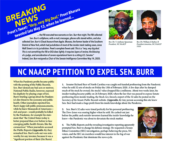 NC NAACP Flyer
