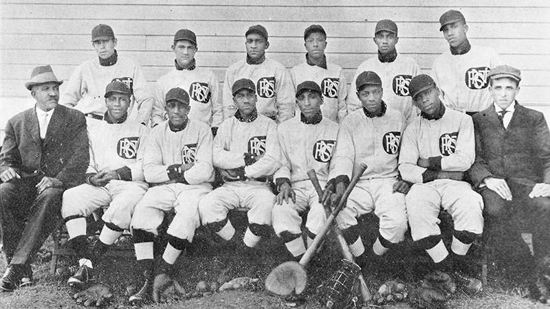 NCCU's first baseball team